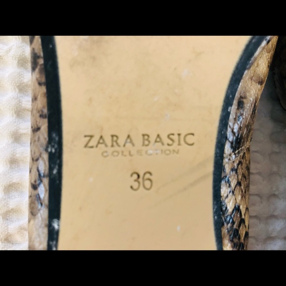 ZARA loafers snakeskin - Picture 3 of 6